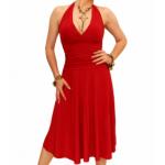 Red Halter Neck Dress