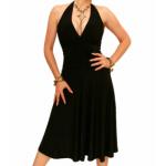 Black Halter Neck Dress