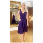 Purple Grecian Style Dress