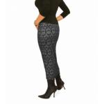 Jacquard Effect Midi Pencil Skirt