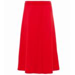 Red Ponte A Line Skirt