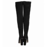 Black Stretch Over the Knee Boots