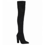 Black Stretch Over the Knee Boots