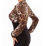 Animal Print Corset Top