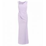 Lilac Ruched Maxi Dress - Tall
