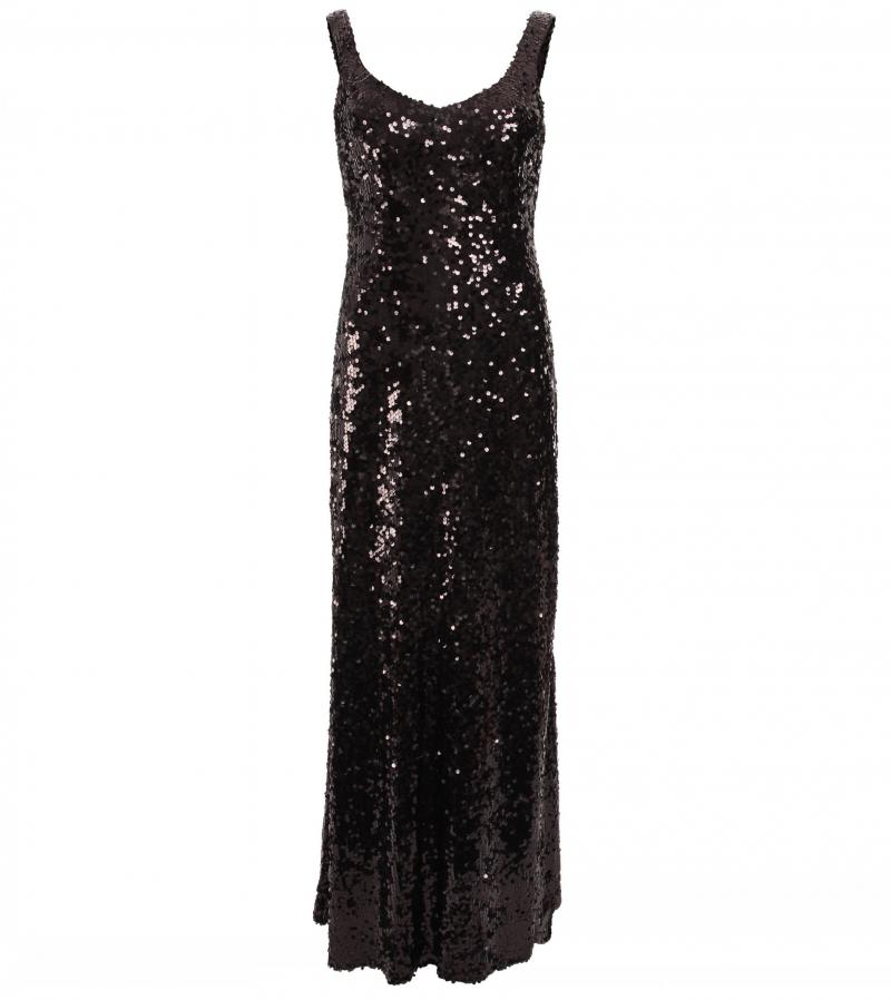 full length sequin gown