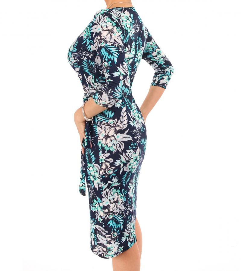 navy blue and turquoise outfits